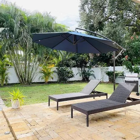 Villa Tropical Oasis House Private Pool Family Yard Fort Lauderdale Exterior foto